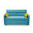 Velours bleu antique / vert est en rupture de stock