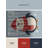 Soft Plush Faye Christmas Modern & Contemporary Abstract Area Rug in Blue – SkyBlue Binding-2069429791