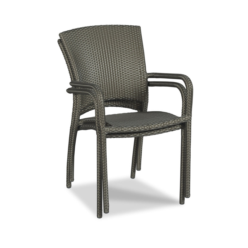 Saint Lucia Outdoor Dining Armchair, Espresso