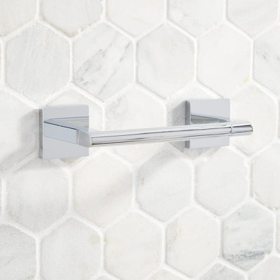 Hibiscus Wall Mount Toilet Paper Holder