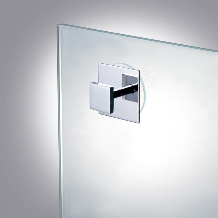 Porte-peignoir mural, Chrome