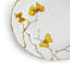 Butterfly Ginkgo Handmade Porcelain Dinner Plate