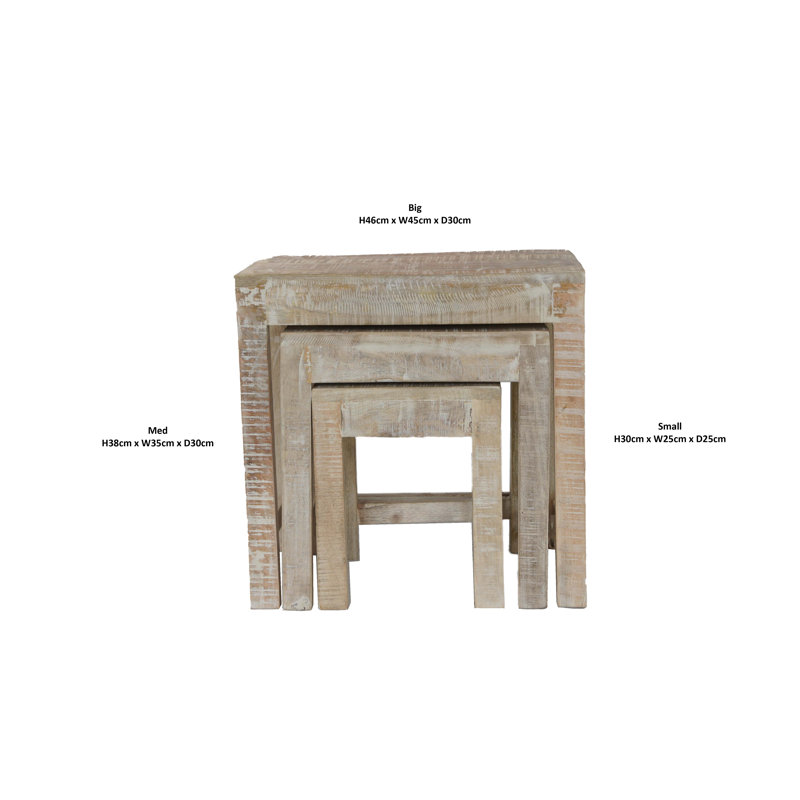 Solid Wood Four Leg Coffee Table
