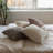 Super soft Throw Pillow Cover and insert – Cozy Style 18"x18"  set of 2 -309713561-309713557