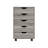 5 Drawer Chest File Cabinet, Wooden Storage Filing Cabinet with Wheels, Office File Cabinet, Office Alex Drawers for File storage-31709650