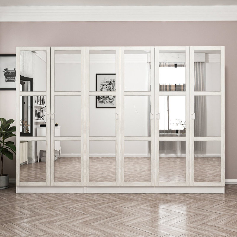 Regael 100% MELAMINE COATED PARTICLE BOARD Wardrobe