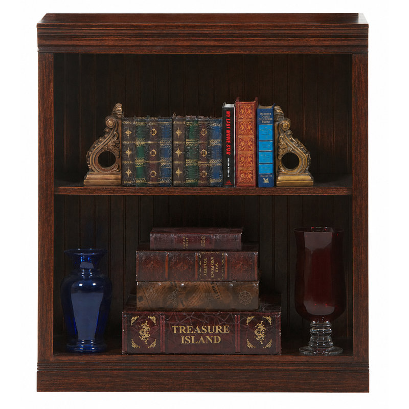 Sherita Bookcase, European Cherry, (1 Shelf) 36” H x 32” W x 14.25” D