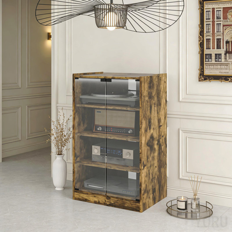 Armoire de rangement audio pour audio-vidéo