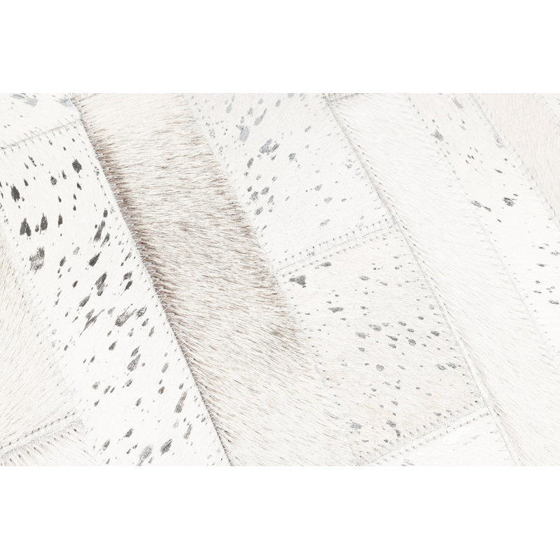 Cowhide Throw Pillow, 2 Pieces