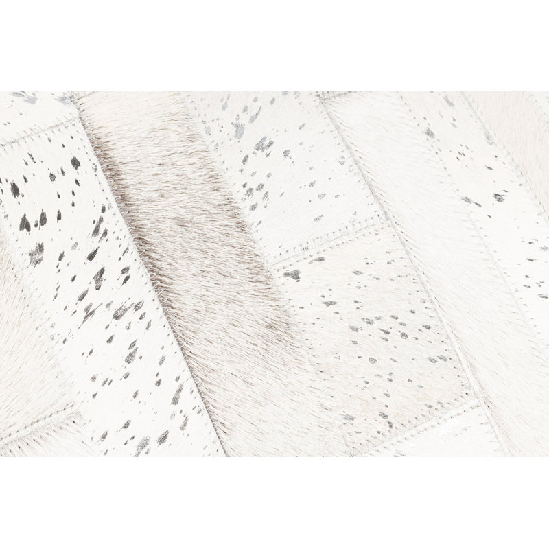 Cowhide Throw Pillow
