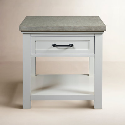 Gabby End Table With Storage