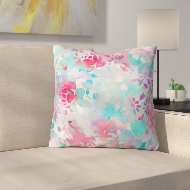 Jacqueline Maldonado Square Pillow Cover and Insert, 18" H x 18" W x 4" D