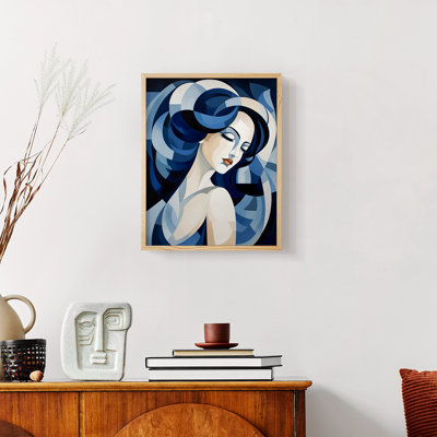 WOMEN Series XXXVIII  -Premium Framed Print -Ready to Hang - No Nails Required