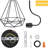 1 - Light Black Armed Sconce