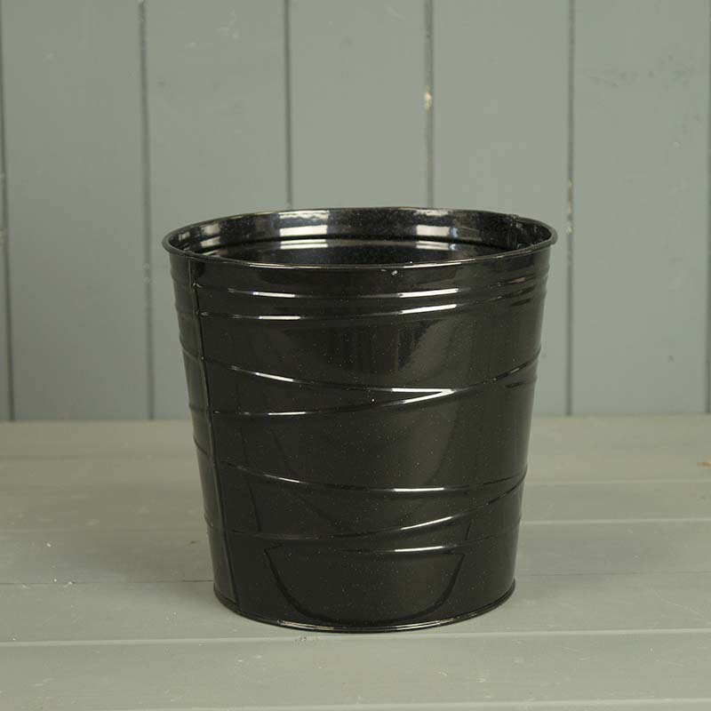 17.5cm Zinc Pot Weight-212g, Black