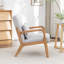 Chaise décorative en bois de style médiéval avec accoudoirs-1601423504