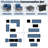  Emanie 6 - Person Outdoor Rattan Patio Set with Fire Pit Table-1002147802-1002147809