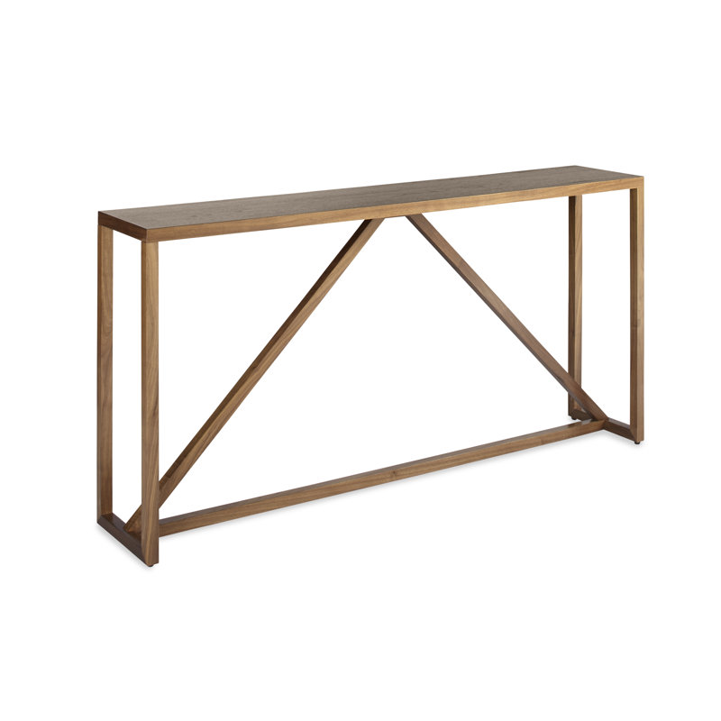 Strut 60'' W Console Table, Walnut