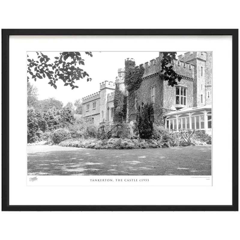Tankerton, The Castle C1955 by Francis Frith - Single Picture Frame Print, 45cm H x 60cm W x 2.3cm D