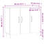 Parkmont 90cm Sideboard-1894635168