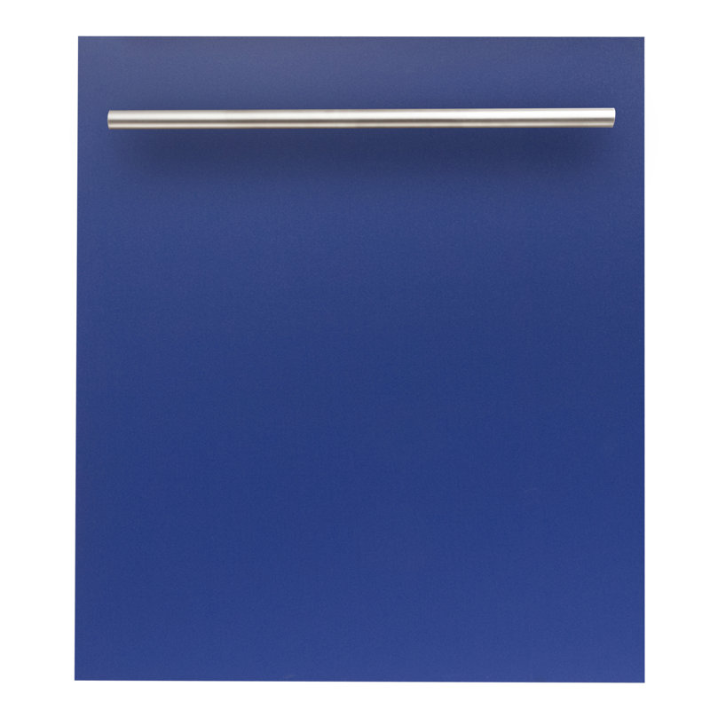 ZLINE 24 in. Fingerprint Resistant Control Dishwasher with Stainless Steel Tub and Style Handle, 52dBa
