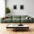 Green Polyester Modular Sofa-1172778921-1172778924