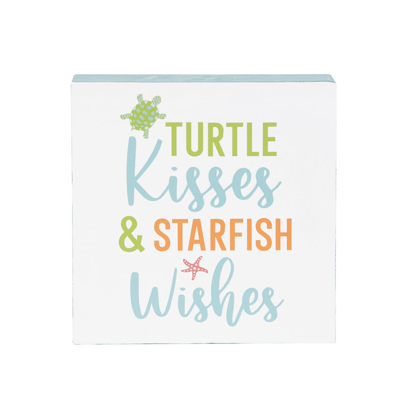 Drewett Text & Numbers Letter Block