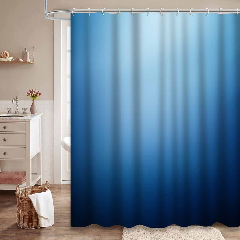 Rideau de douche Gradient Abstract, L 72 po x l 84 po