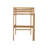 Twin Loft Bed with Built-in Desk, Rubber Wood High Loft Bed with Safety Guardrail & Ladder-1847988334