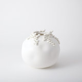 Cascading Reef Vase-White-Short
