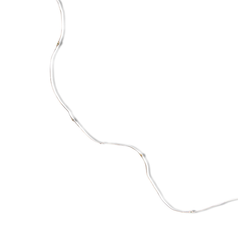 Bourget 20 - Bulb 98.5'' Battery Powered LED Rope String Light