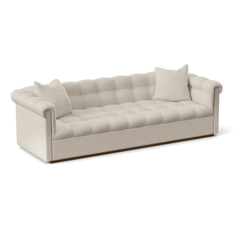 Thom Filicia Home 108" Nottingham Extended Sofa, Tommy Flax, Havana