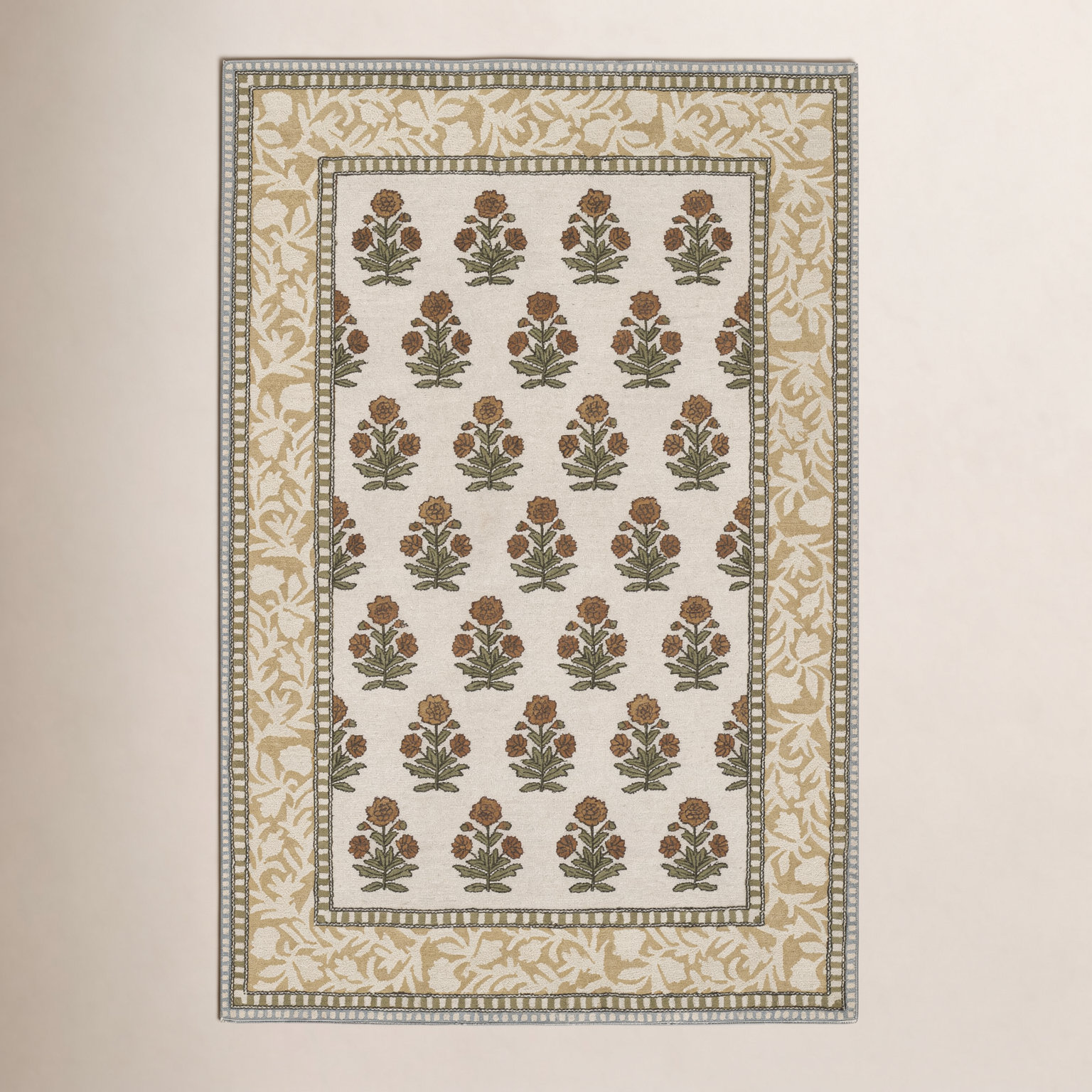 Alice Hand-Tufted Floral Wool Rug, 5' X 7'6"