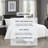 Pointehaven Ivory Velvet Oversized Channel Quilt Set, Twin/Twin Extra Long-117339465-117339460