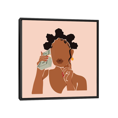 " Mo' Money, No Problems " by Domonique Brown Painting Print