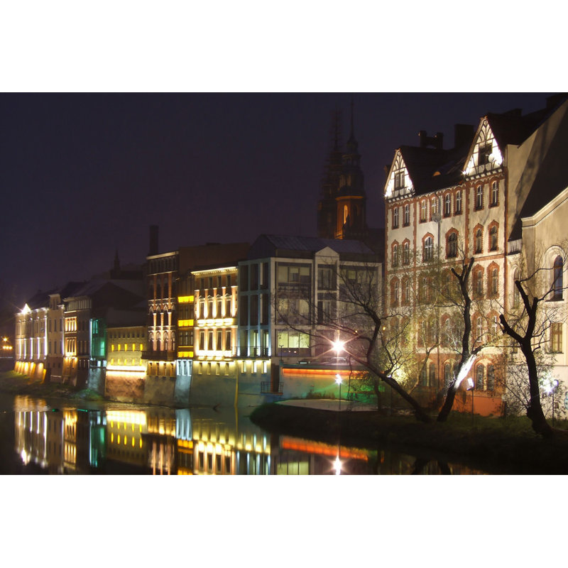 Rivière Oder à Opole, H 12 po x l 18 po