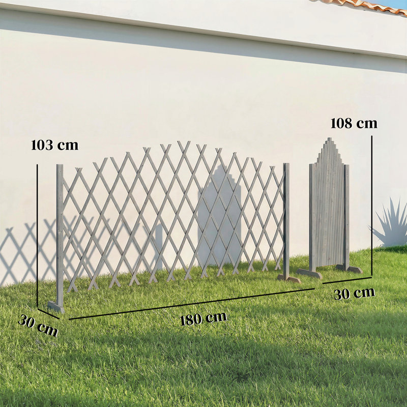 Outsunny Panel Accessory, Dark Grey