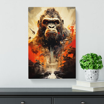 King Kong Modern - Wrapped Canvas