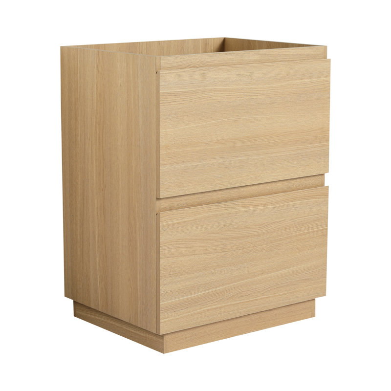 Meuble-lavabo de salle de bain autoportant 24 po 24 po