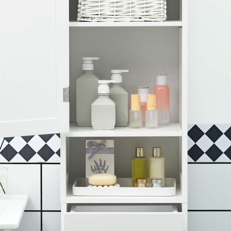 Slim Bathroom Storage Cabinet