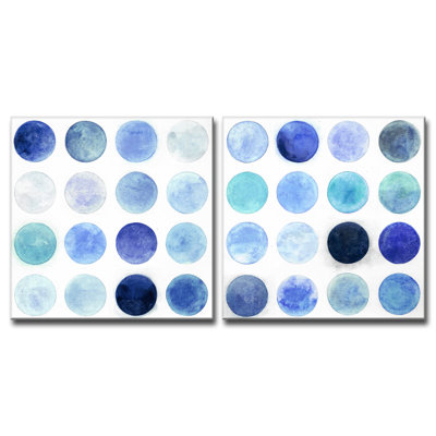 " Blue Moons I/II " by Norman Wyatt Jr. 2 - Pieces