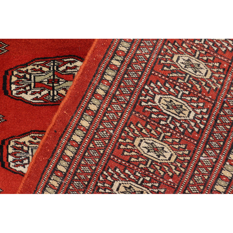 Tapis rouge rectangulaire unique de 3 pi 11 po x 5 pi 9 po Righley