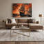 Art nautique brun sur toile nautique-2039889094