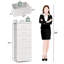 Commode pour femme 6 tiroirs Annyka, blanc-199589631