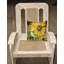Coussin décoratif intérieur / extérieur vert / jaune Sunflowers-604729999