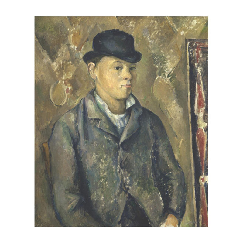 Le fils de l'artiste, Paul Paul Cézanne, estampe numérique, H 28 po x l 22 po