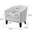 Fauteuil demi-tonneau 30,12 po-238670936