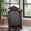 Chaises d'appoint traditionnelles en bois massif
