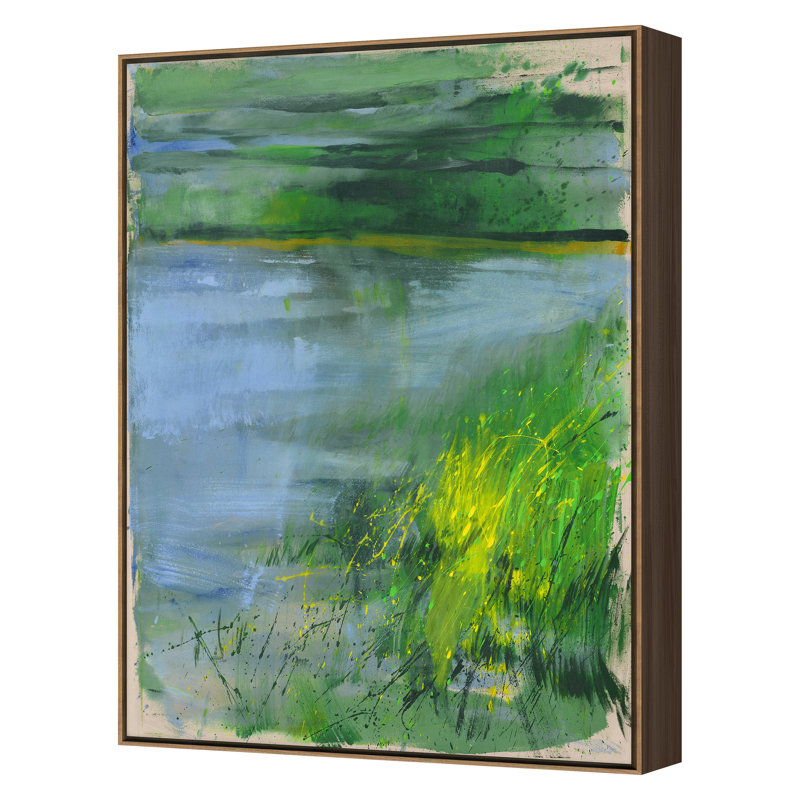 Lynch Cove Print by Ngo, PC, Walnut Floater Framed, 36'' H x 27'' W