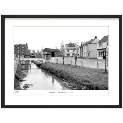 Cosby, The Brook C1965 - Single Picture Frame Print